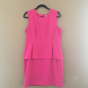 Pink Calvin Klein Dress Size 16